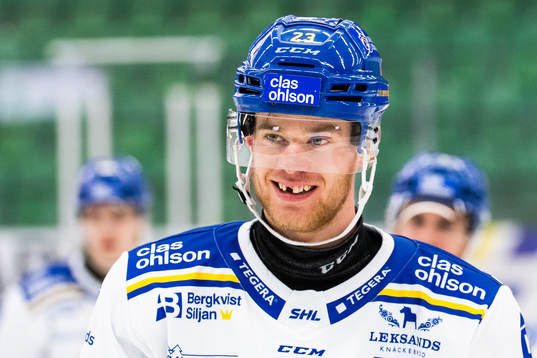 Leksands Mirco Muller jublar