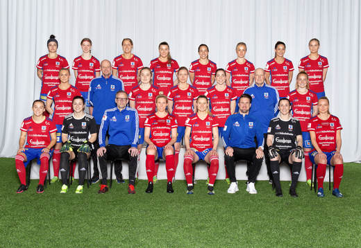  Fernanda Da Silva, Hannah Sjödahl, Nellie Persson, Ebba Hed, Briana Campos, Tove Almqvist, Lisa Klinga, Moa Karlsson. Mittenledet från vänster: Beatrice Persson, Thomas Mårtensson, Paulina Nyström, Kajsa Lind, Clara Markstedt, Mats Karlsson, Ebba Wieder. Sittande från vänster: Filippa Wallén, Sabrina D´Angelo, Ulf Jacobsson, Sandra Adolfsson, Mie Leth Jans, Robert Bergström, Shannon Lynn. Alexandra Benediktsson.
