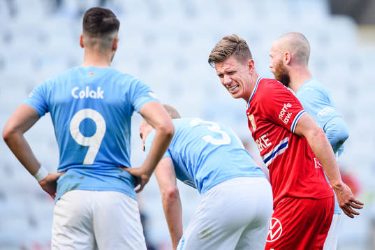 IFK Göteborgs Pontus Wernbloom och Malmö FFs Franz