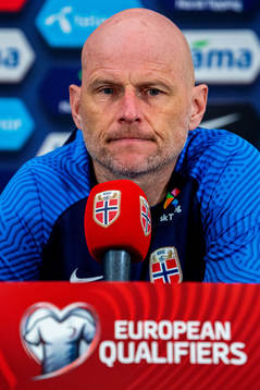 Ståle Solbakken, head coach of the Norwegian national football team,