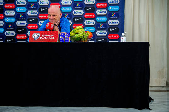 Ståle Solbakken, head coach of the Norwegian national football team,