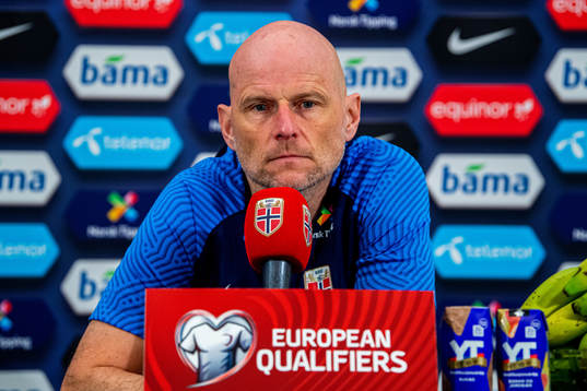 Ståle Solbakken, head coach of the Norwegian national football team,