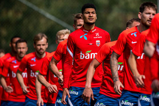 Bjørn Maars Johnsen of the Norwegian national football team