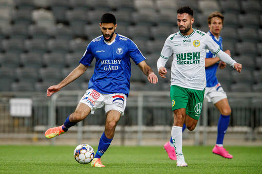 Trelleborgs Mouhammed Ali Dhaini och Hammarbys Imad Khalili