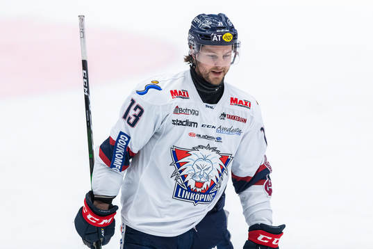 Linköpings Andrew Gordon jublar