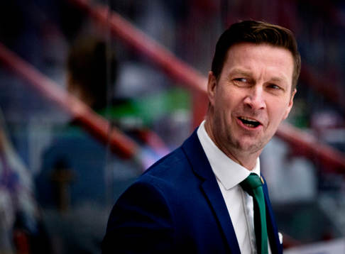 Färjestads tränare Johan Pennerborn