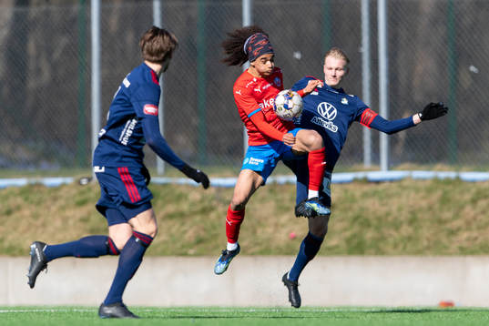 Helsingborgs Adam Kaied och Östers Filip Örnblom