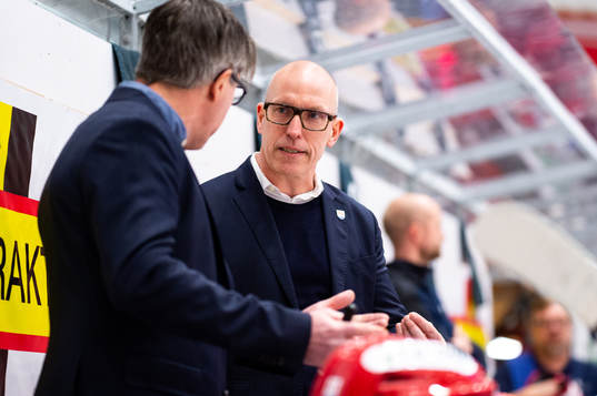 Timrås tränare Fredrik Andersson och assisterande