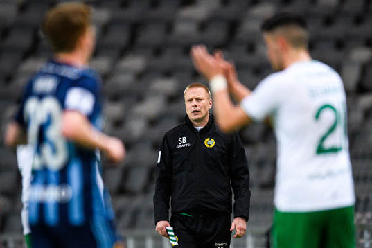 Hammarbys tränare Stefan Billborn