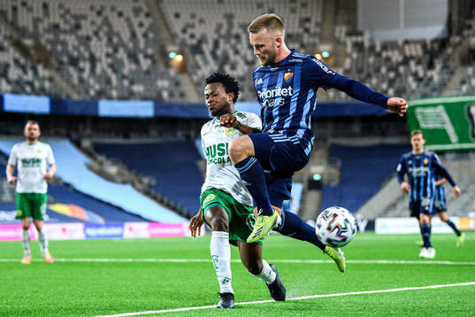 Hammarbys Abdul-Halik Hudu och Djurgårdens Nicklas