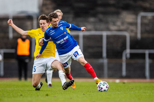 IFK Malmös Henrik Ahlberg och Åtvidabergs Erik Grandelius