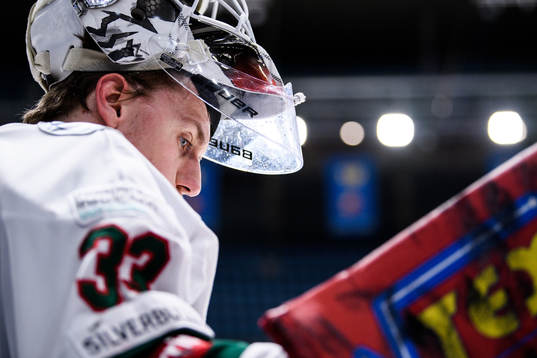 Frölundas målvakt Johan Mattsson