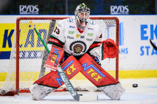 Frölundas målvakt Johan Mattsson