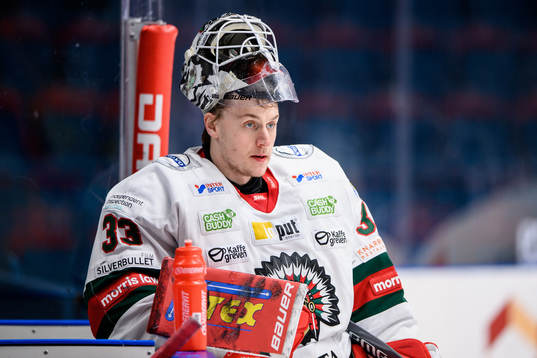 Frölundas målvakt Johan Mattsson