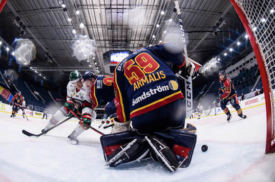 Frölundas Robin Alvarez mot Djurgårdens Marc-André