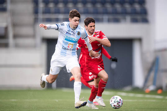 Luleås Yassine Assam och Gefles Theodor Hansemon
