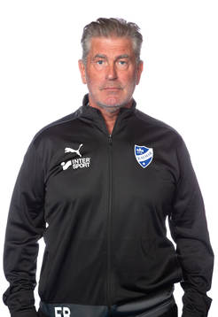 Kalmars tränare Frank Berntzen poserar för ett porträtt den 6 april 2021 i Kalmar.