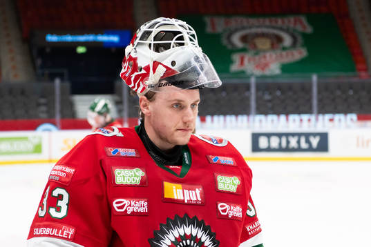 Frölundas målvakt Johan Mattsson