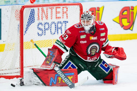 Frölundas målvakt Johan Mattsson