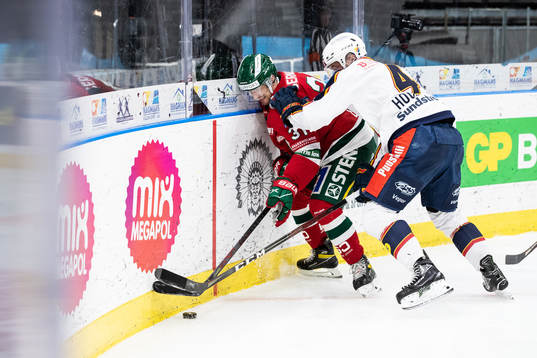 Frölundas Nicklas Lasu och Djurgårdens Marcus Högström