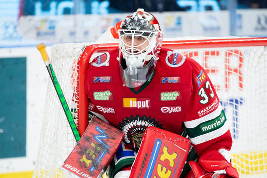 Frölundas målvakt Johan Mattsson