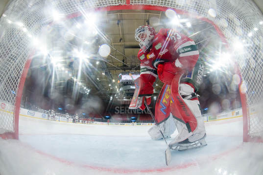 Frölundas målvakt Johan Mattsson