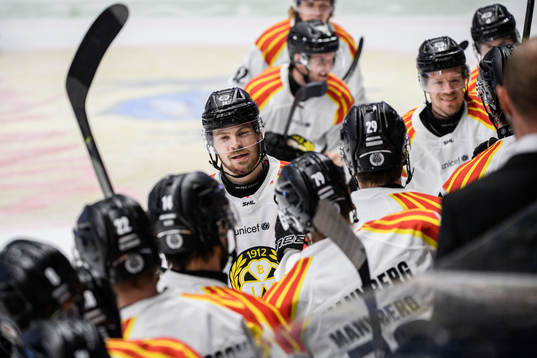 Brynäs Emil Molin jublar