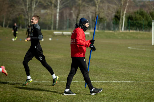 Häckens tränare Andreas Alm