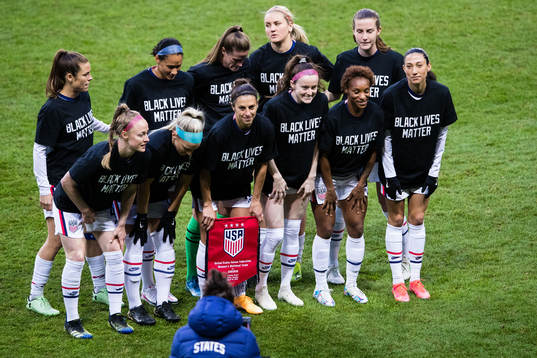 The starting eleven of USA