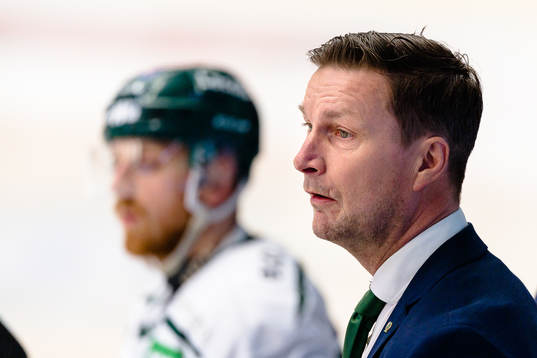 Färjestads tränare Johan Pennerborn