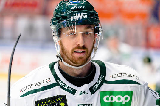 Färjestads Jonathon Blum jublar