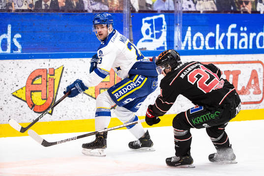 Leksands Mirco Müller och Örebros Linus Öberg