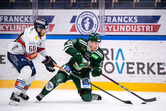 Växjös Erik Josefsson och Färjestads Olle Lycksell