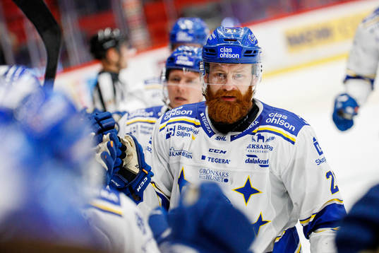 Leksands Mattias Ritola jublar