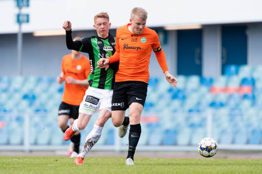 GAIS Julius Lindberg och Västerås Simon Johansson