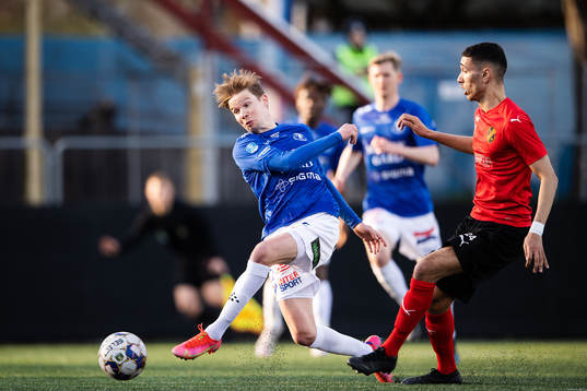 Trelleborgs Johan Blomberg och Vasalunds Adam Id Salem