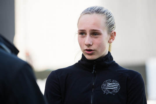 Hammarbys Ellen Wangerheim intervjuas