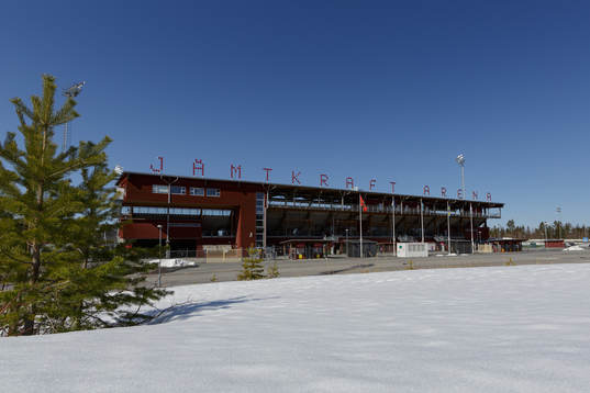 Vy över Jämtkraft Arena