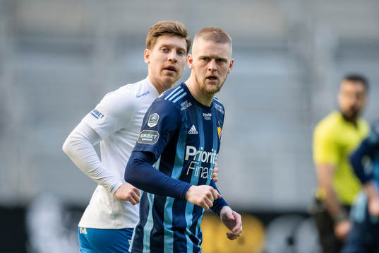 IFK Norrköpings Alexander Fransson och Djurgårdens Kalle