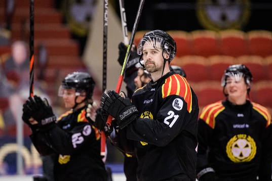 Brynäs Patrik Berglund jublar