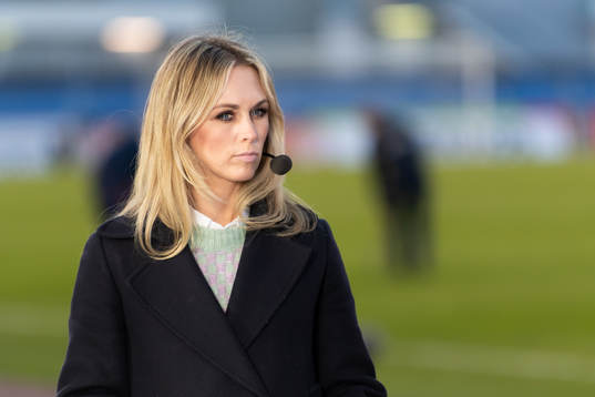 Karin Frick i Discovery+ studio