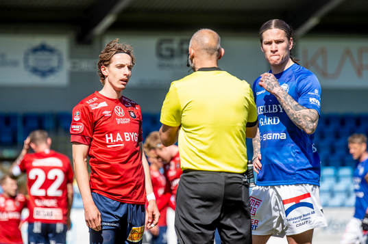 Örgrytes Lukas Browning Lagerfeldt och Trelleborgs Isak
