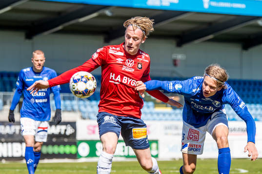 Örgrytes Arvid Sigurdsson mot Trelleborgs Niklas Bröndsted Vesterlund