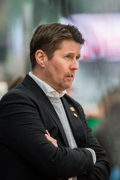 Skellefteås tränare Stefan Klockare