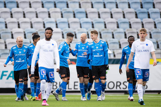 Halmstads Markus Antonsson jublar