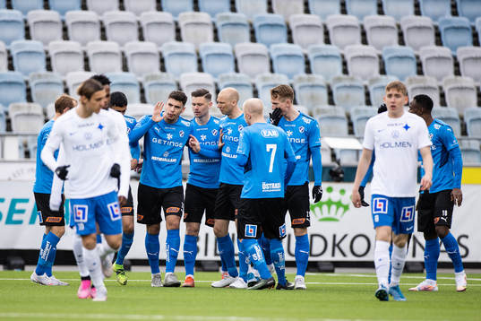 Halmstads Markus Antonsson jublar