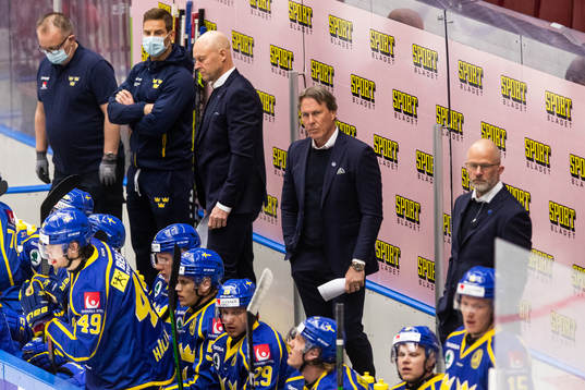 Sveriges assisterande förbundskapten Marcus Ragnarsson,