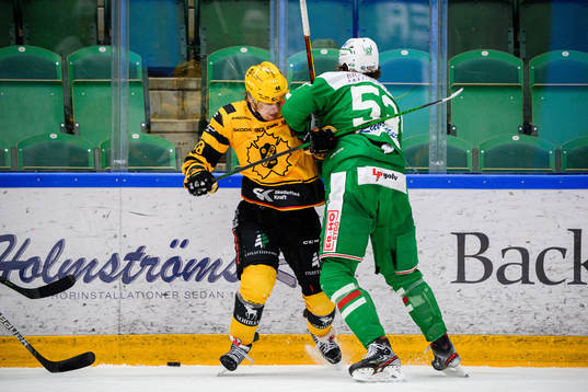 Skellefteås Jonatan Berggren och Rögles Moritz Seider