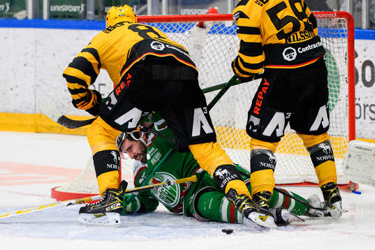 Skellefteås Petter Granberg och Oskar Nilsson i bråk med