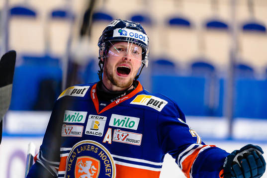 Växjös Martin Lundberg skriker